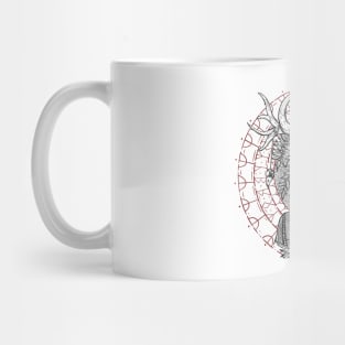 Heilung shaman with nordic runes Mug